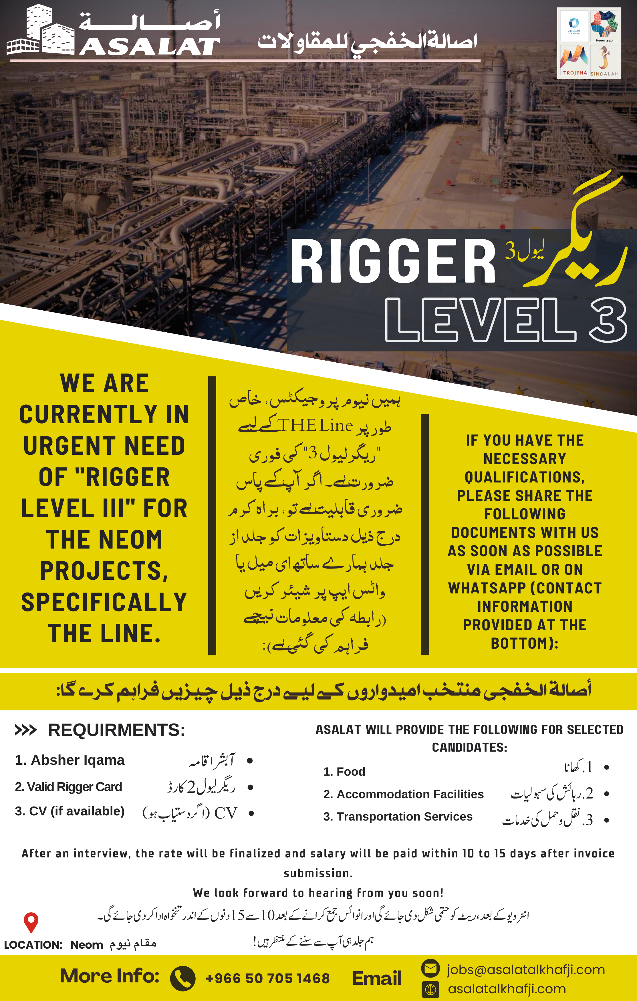 RIGGER LEVEL 3